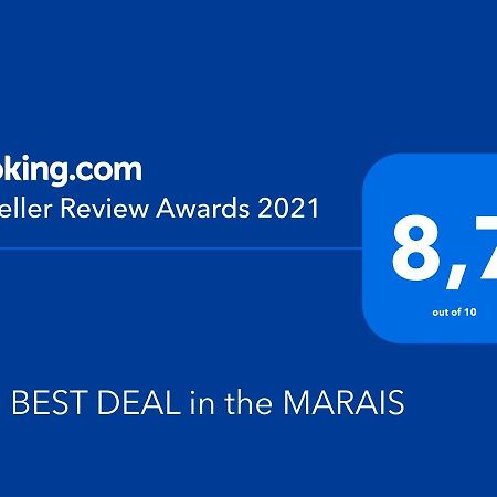 The Best Deal In The Marais - 1Bedroom Apt - 45M2 Paris Exterior foto